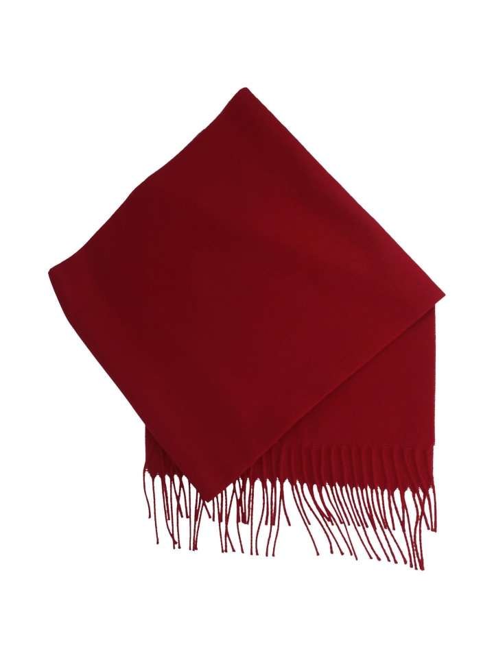 Schal in rot