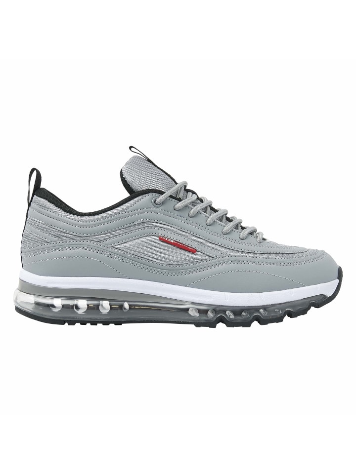 Sneaker Zion in grau/schwarz/rot