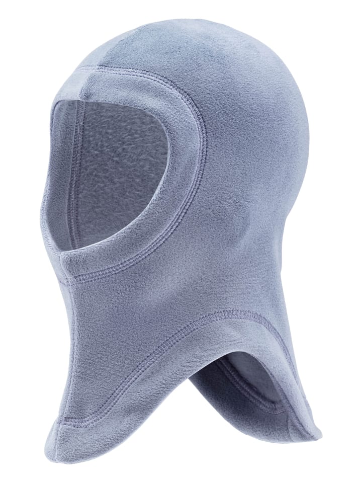 Schalmütze Fleece in silber mel.