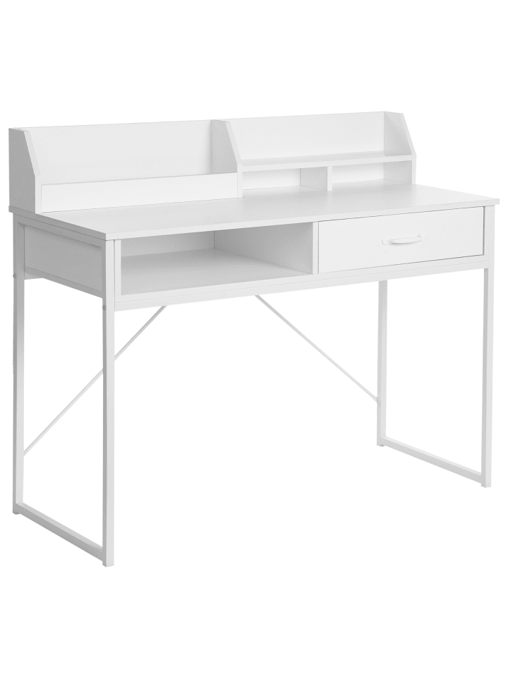 Schreibtisch ZYRA in Weiß - (W) 110 x (H) 95 x (L) 50 cm