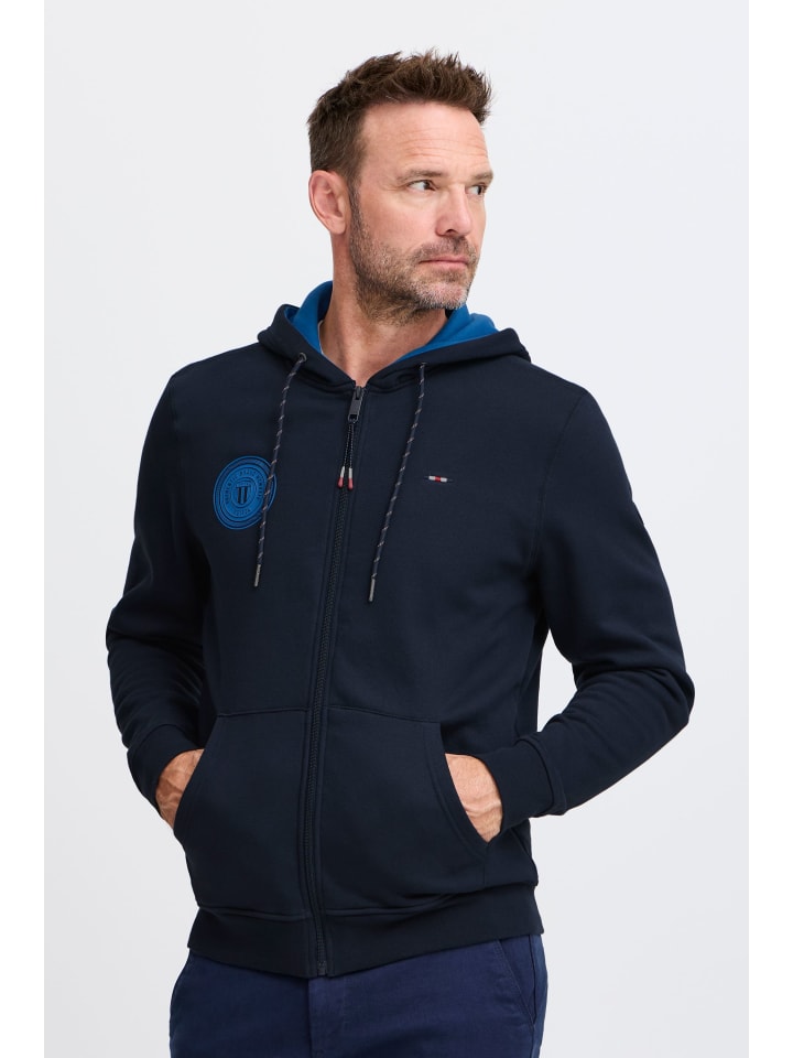 Sweatjacke FQWilliam in Dunkelblau