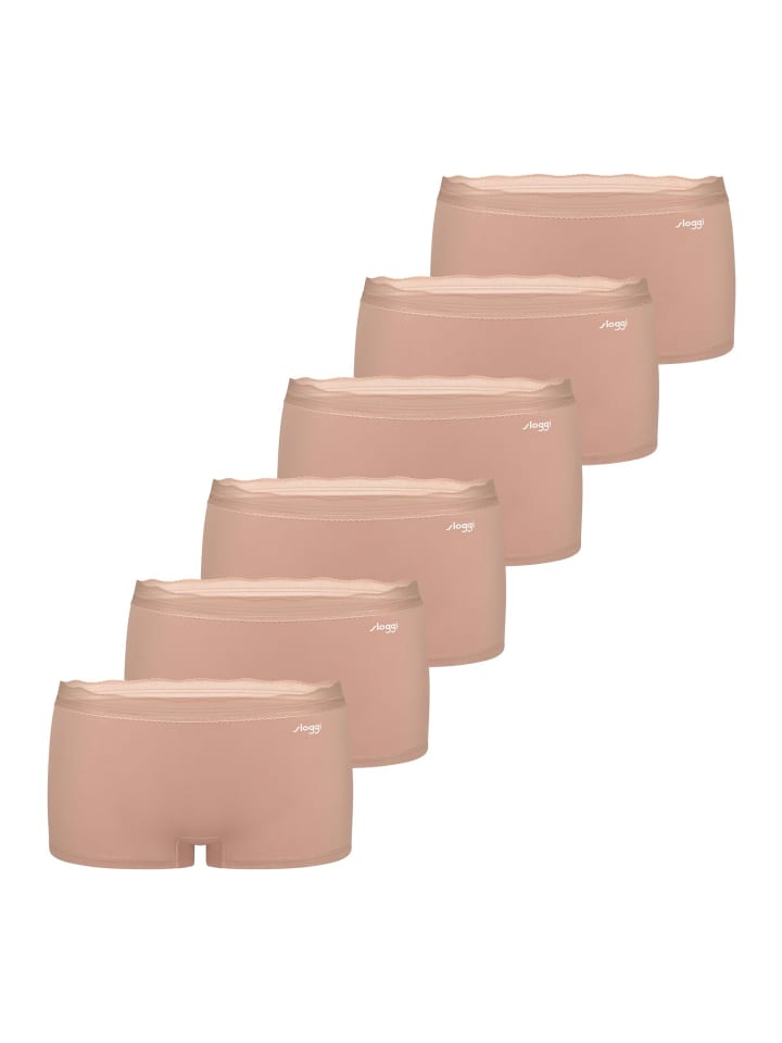 Short Slip Go Blush in Cameo brown