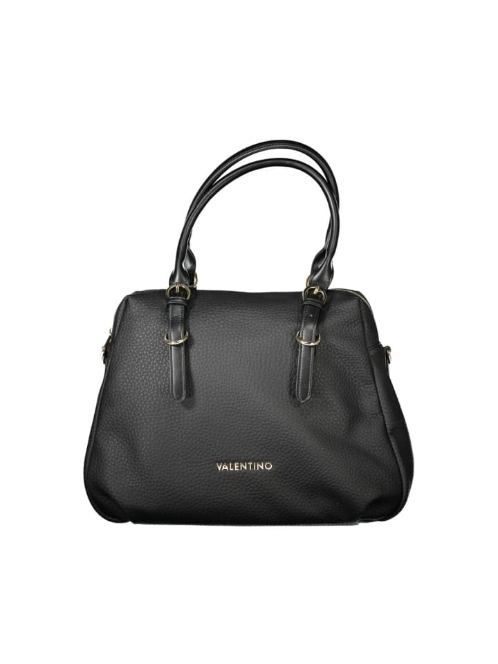 Schwarz Polyurethan Damen Tasche