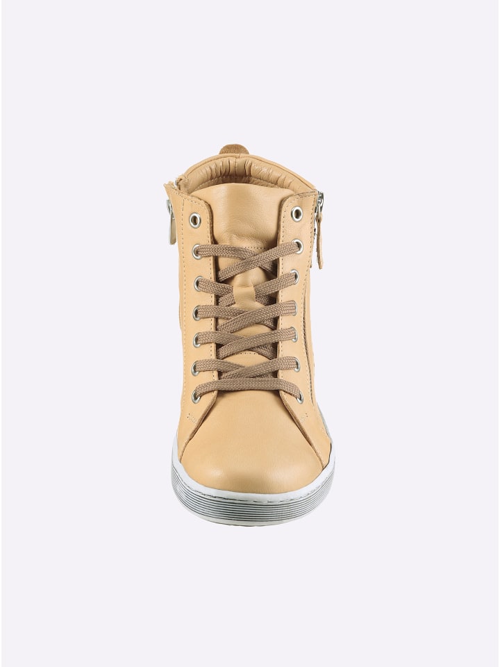 Kurzstiefelette in camel