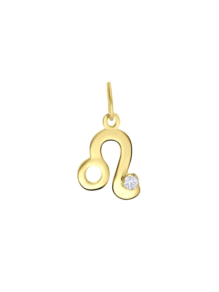 375 Gold Anhänger "Konstellation Löwe" Löwe
