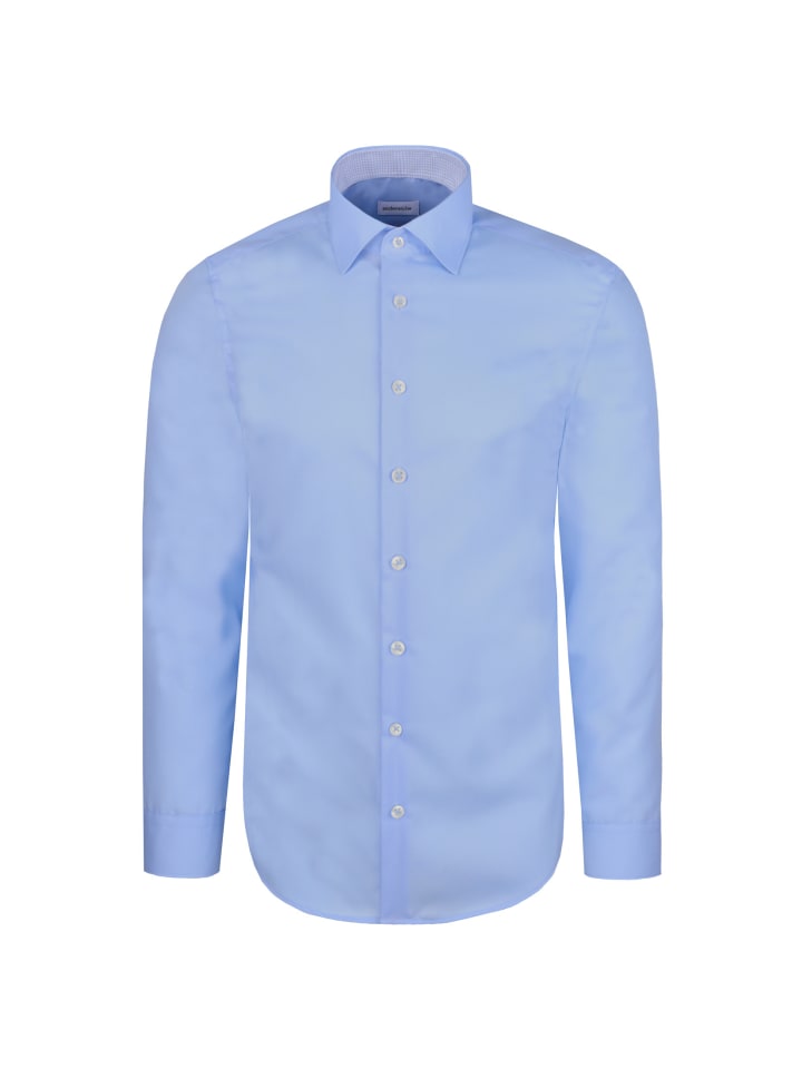 Business Hemd Slim in Hellblau