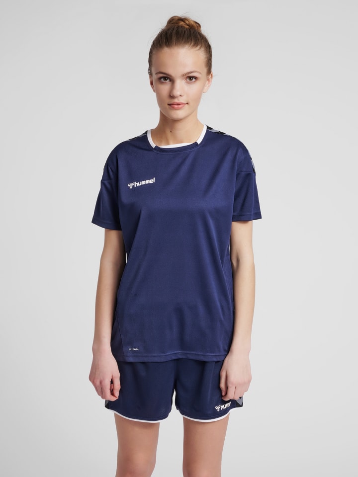 T-Shirt Hmlauthentic Damen in MARINE