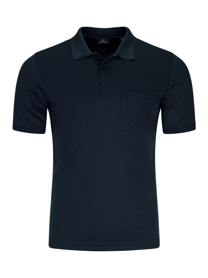 Poloshirt Basic in Marine