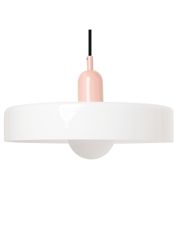 Pendelleuchten PAALA in Weiß/Rosa - (W) 35 x (H) 148 x (L) 35 cm