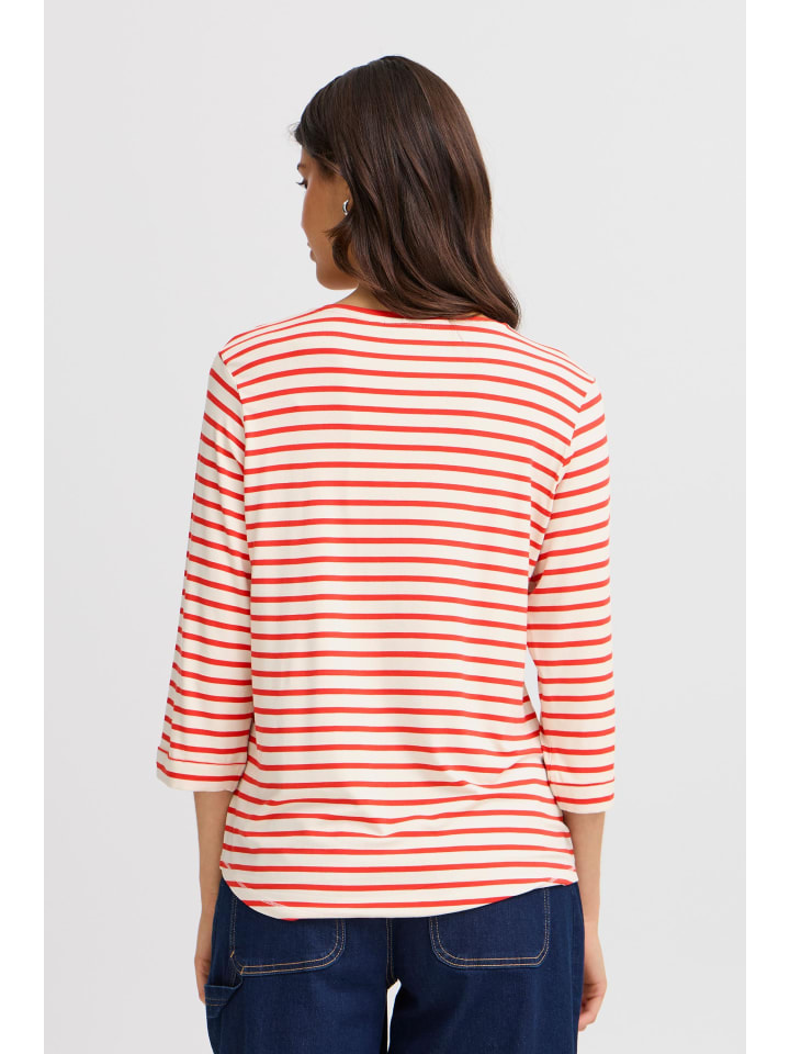 T-shirt FRFEPORSI Relaxed fit in Poinsettia mix