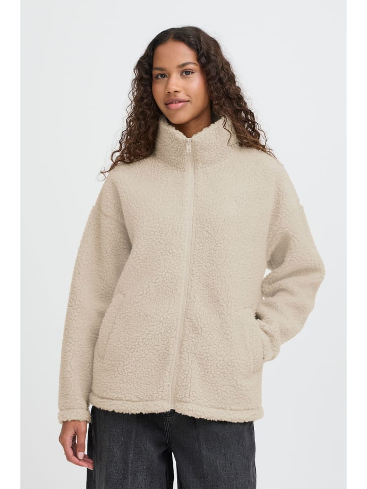 Fleecejacke OXTovine in Beige
