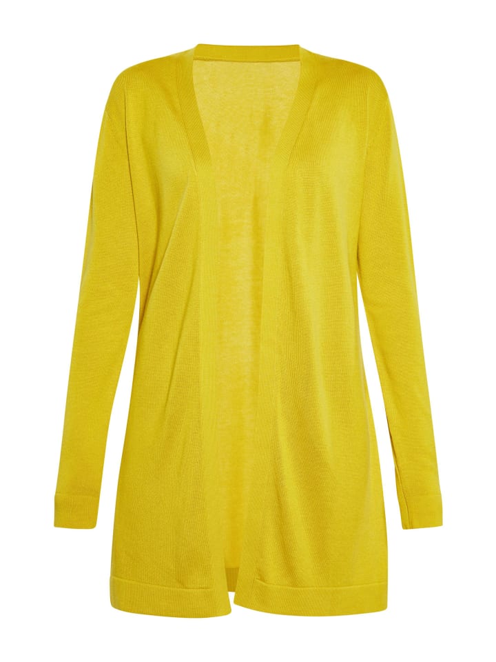 Women Cardigan in Limonengelb