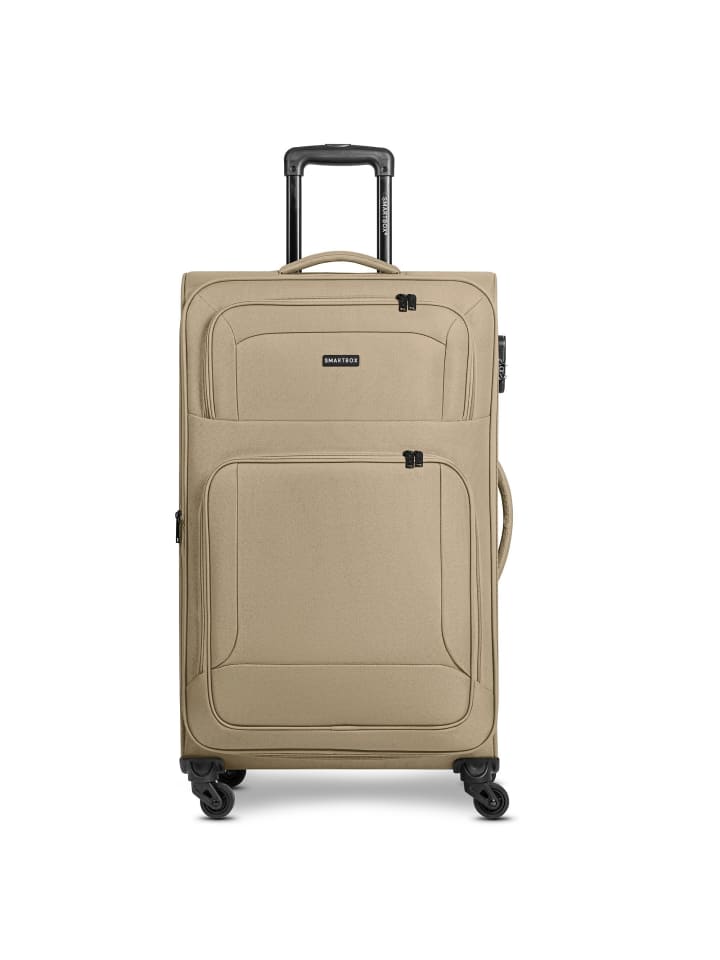 Edition 04 4 Rollen Trolley 78 cm mit Dehnfalte beige