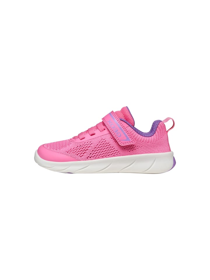 J Foot Run – Niedrige Schnür-Sneaker für Kinder Rose