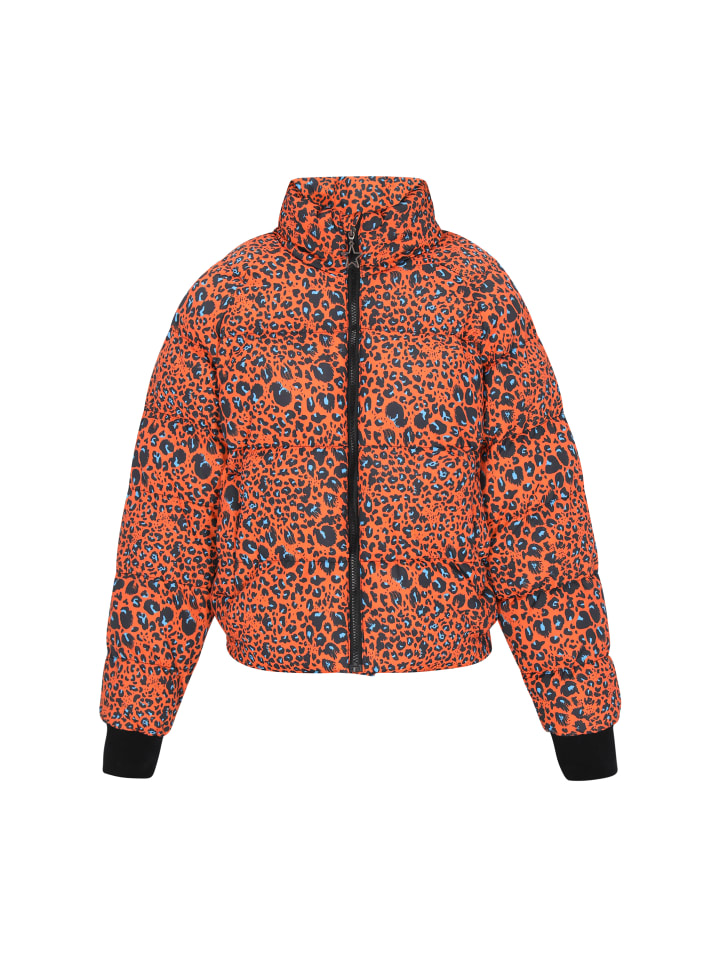 Women Jacket in orange multicolor