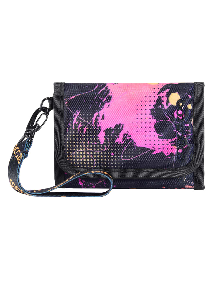 Geldbeutel "Colour Drift" in Schwarz