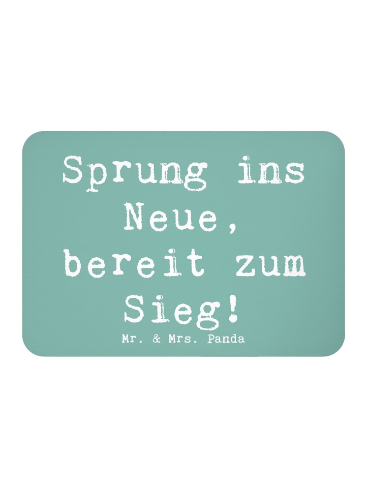 Magnet Spruch Sich in einer neuen Sportart vers... in Meeresbrise