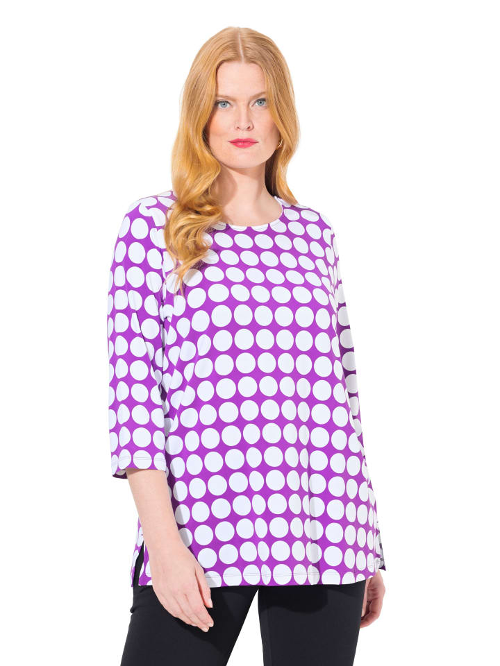 Shirt in brombeere