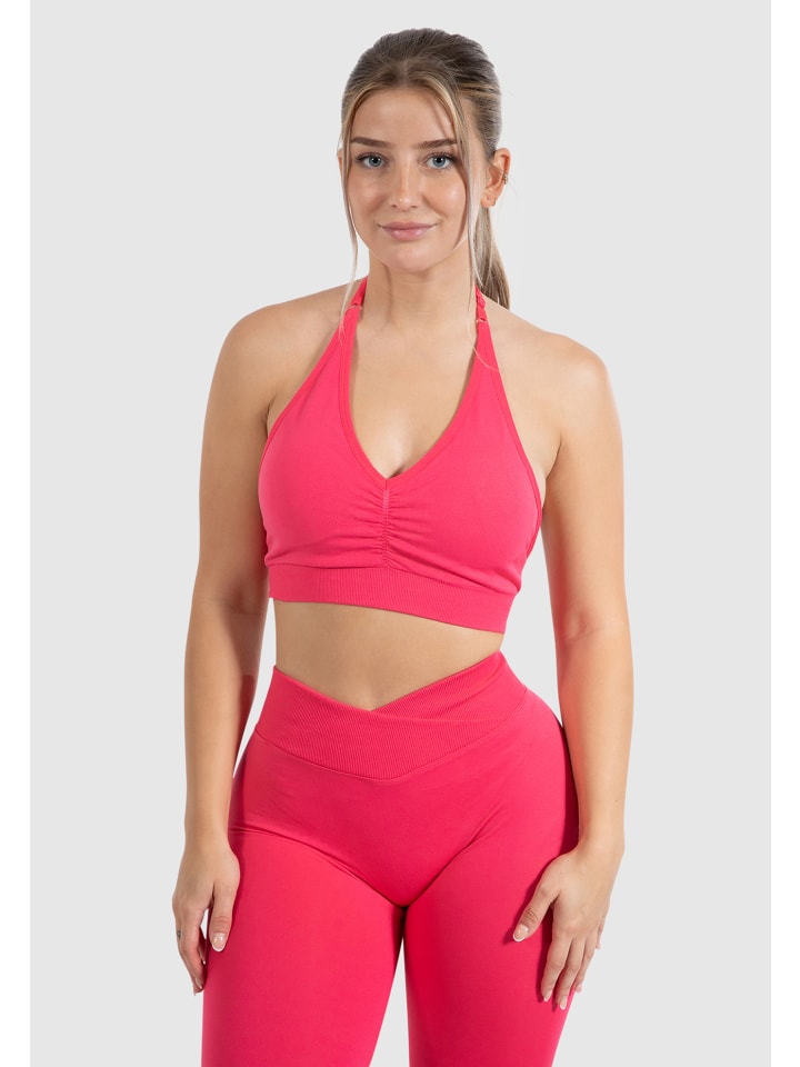Sport BH Silvia Scrunch in Pink