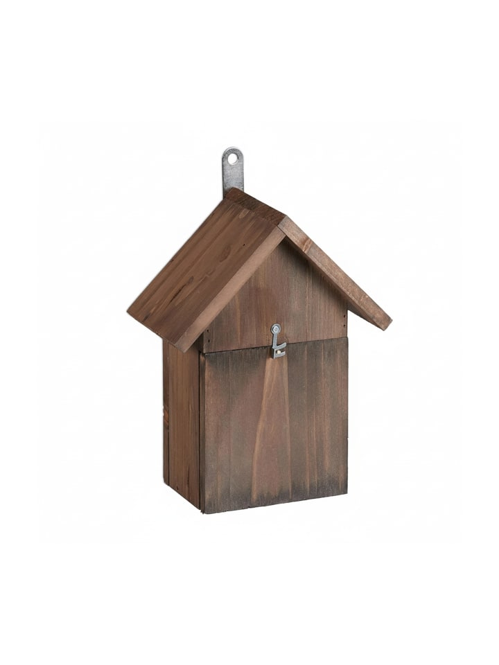 Marienkäferhaus in Braun - (B)18 x (H)23 x (T)10 cm