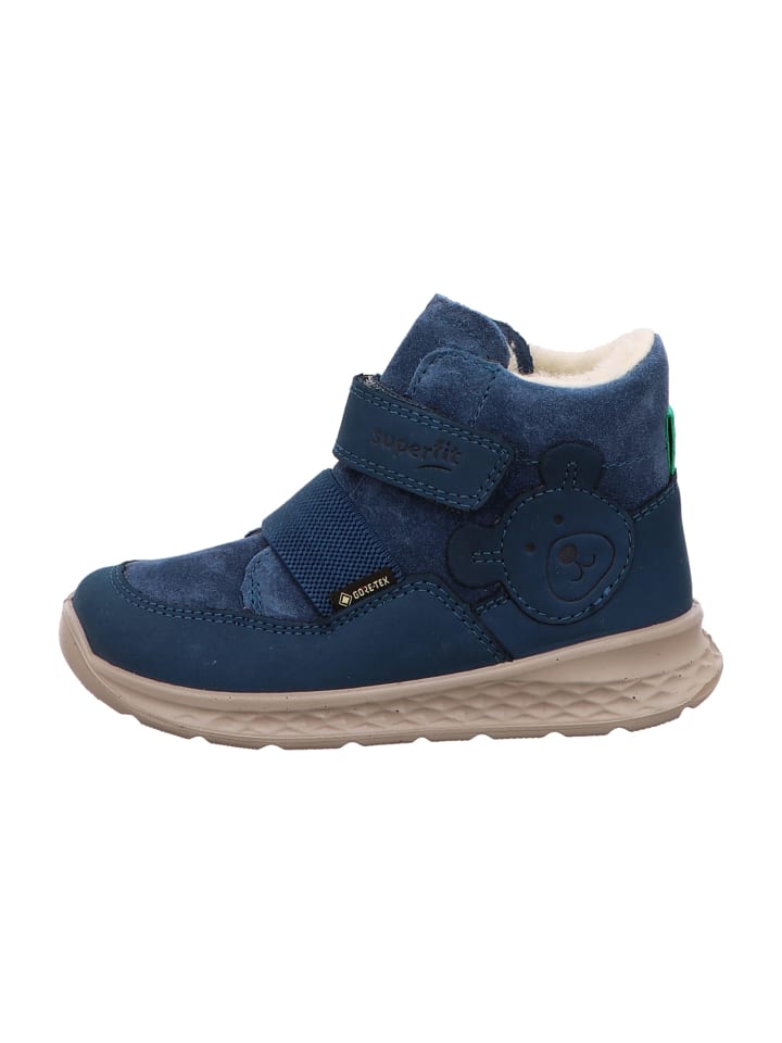 Klettstiefel in Blau