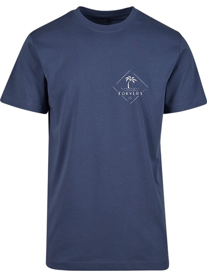 T-Shirt "Forvert T-Shirt Roundneck Lompoc" in Blau