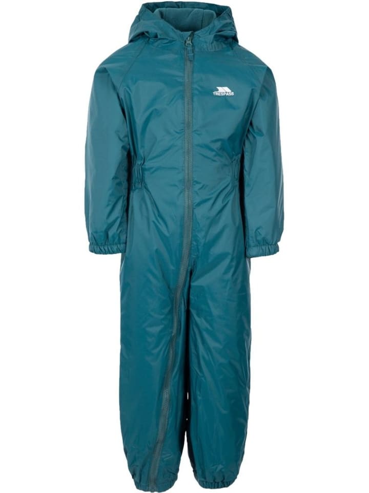 Kinder Schneeanzug "Button Rain Suit" in Grün