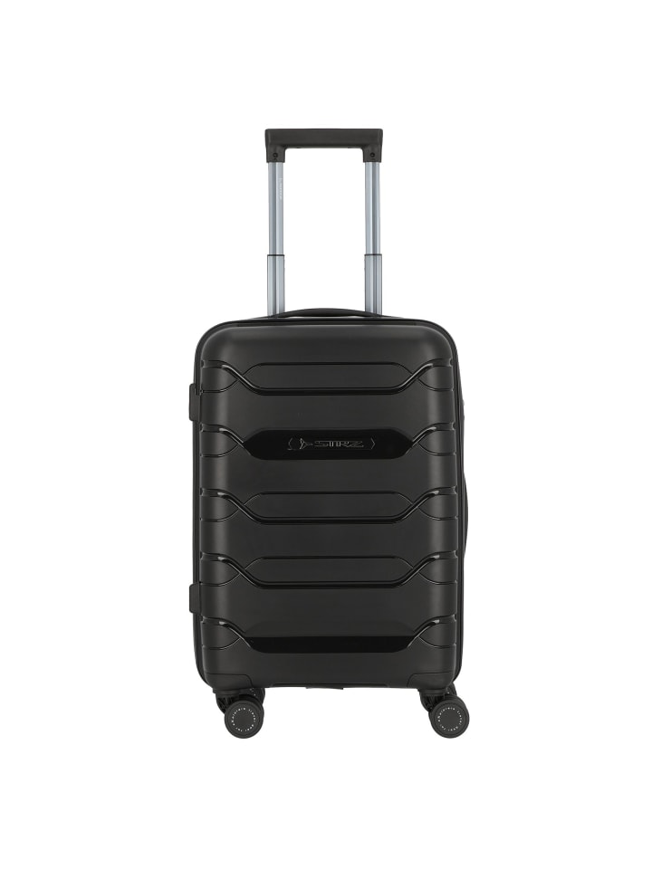 Strz by Asteroid 4 Rollen Kabinentrolley 55 cm black
