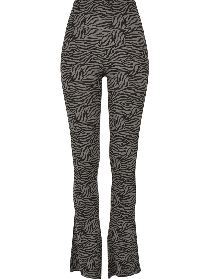 Leggings in asphalt/black