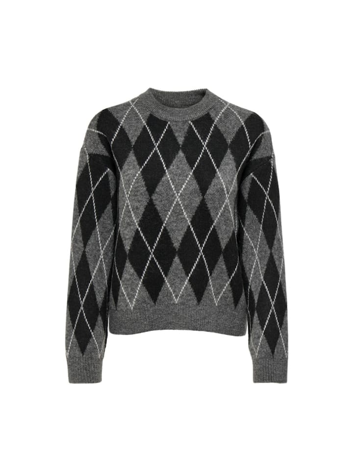 Pullover in Dark Grey Melange