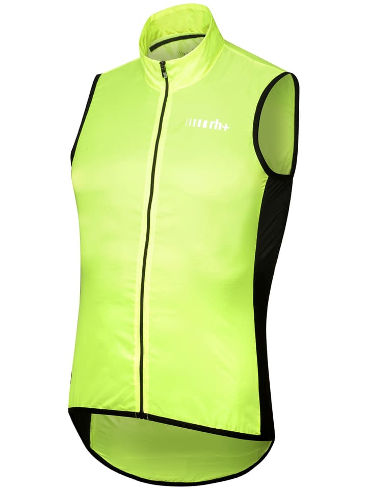Fahrradweste Emergency Pocket Vest in acid lime-black