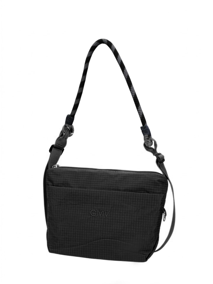 Schultertasche in NERO