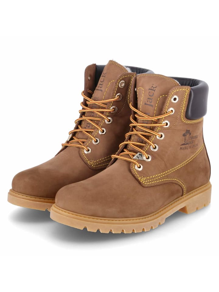 Boots PANAMA 03 WOOL C6 in braun