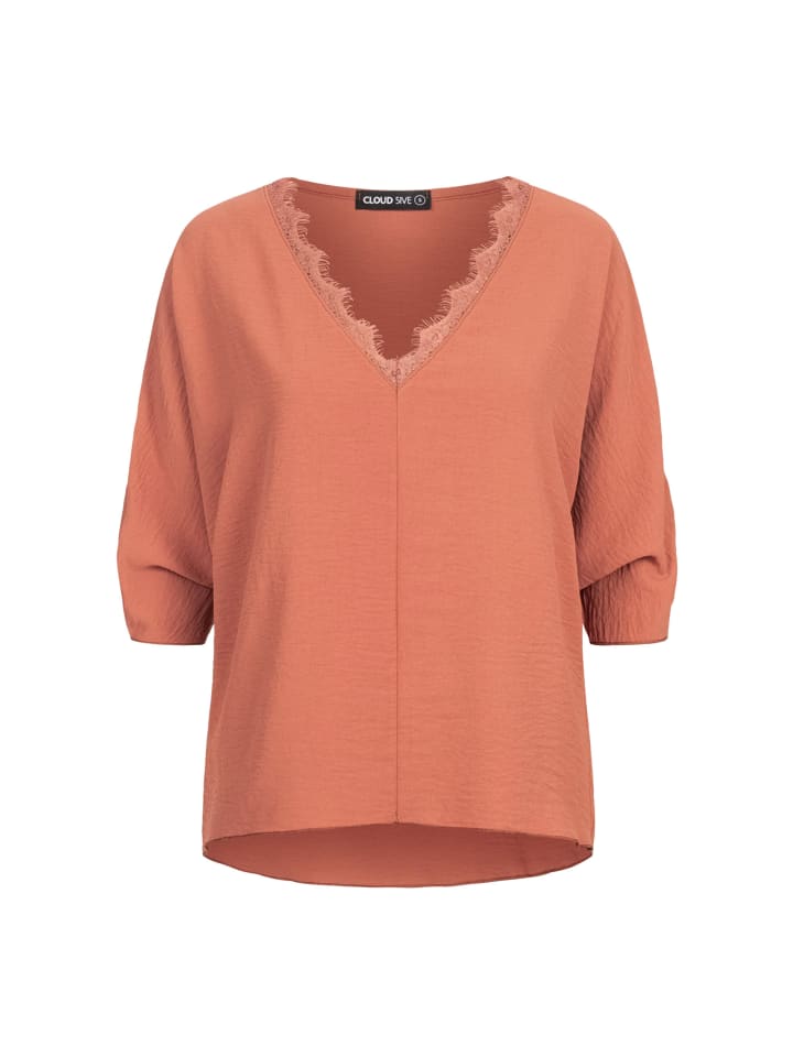 Blouse in rose