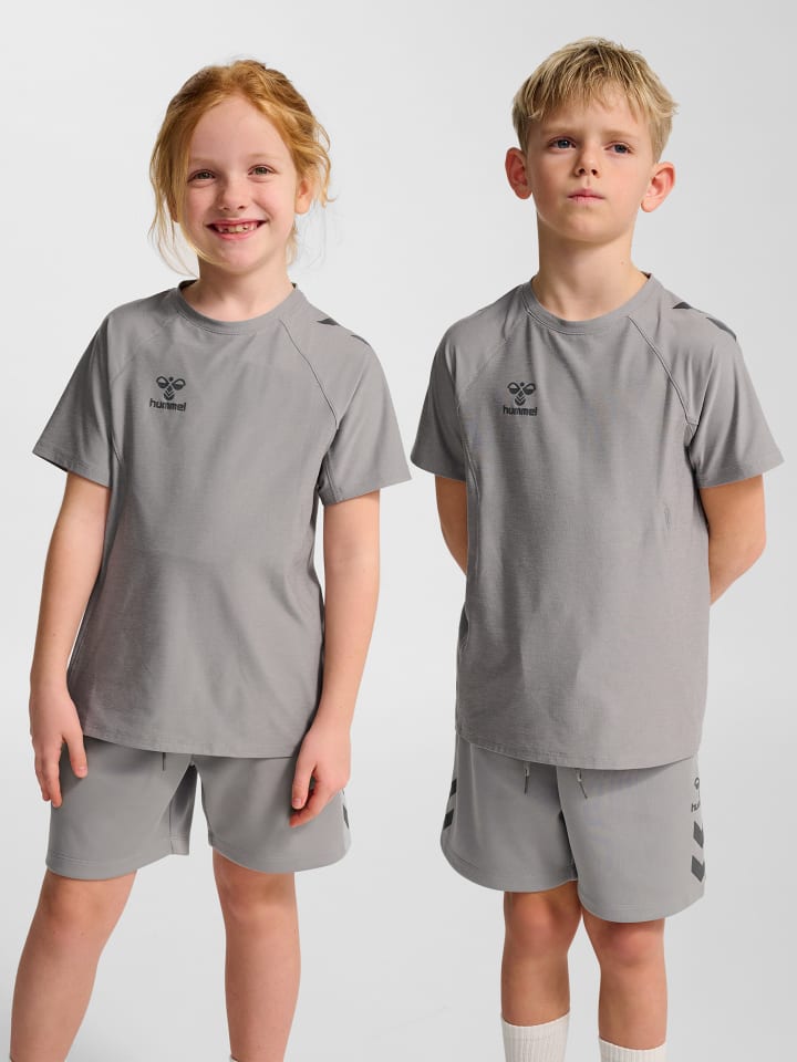 T-Shirt Hmlcima Kinder in ALLOY MELANGE