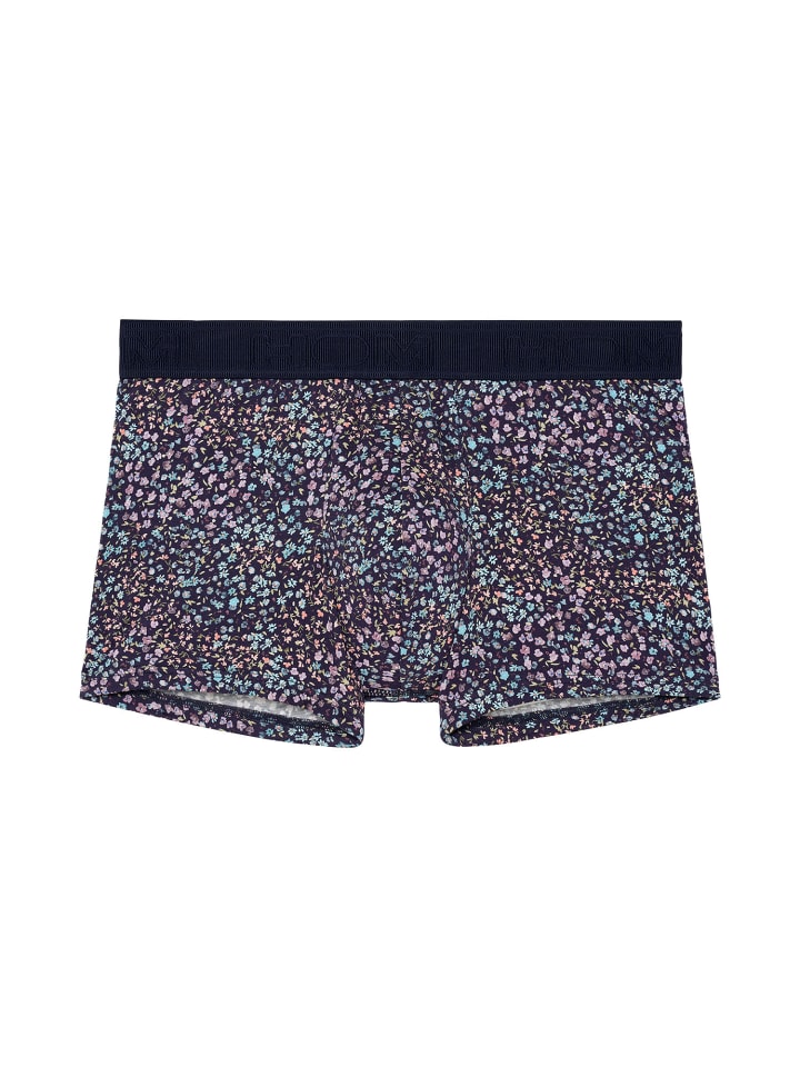 Retro Boxer Boxer Briefs Vineyard in navy print