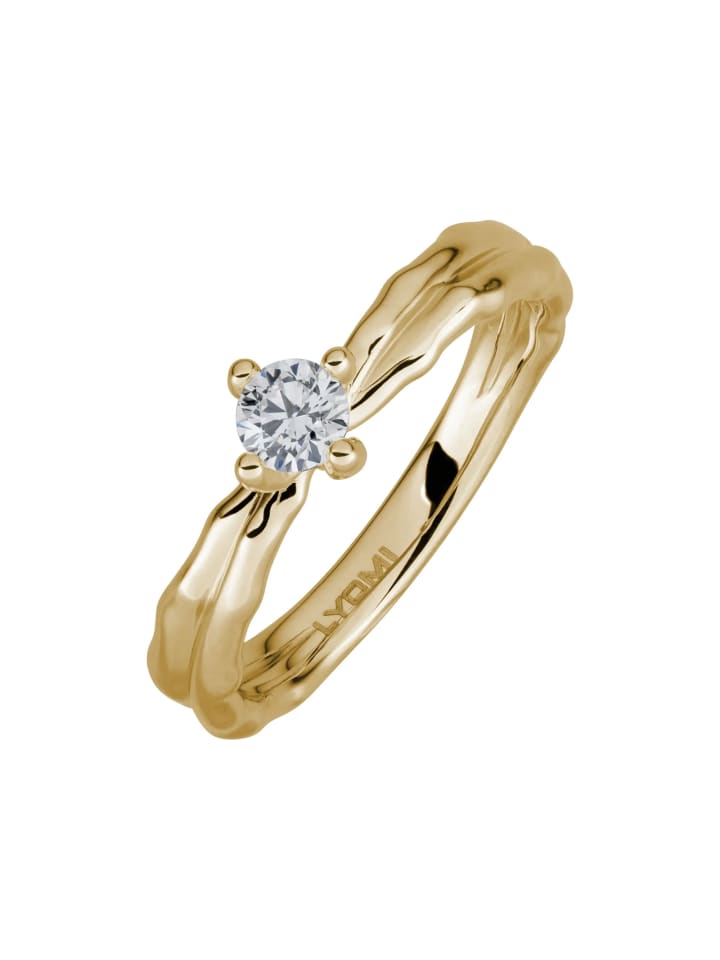 585/- Gold in gelb