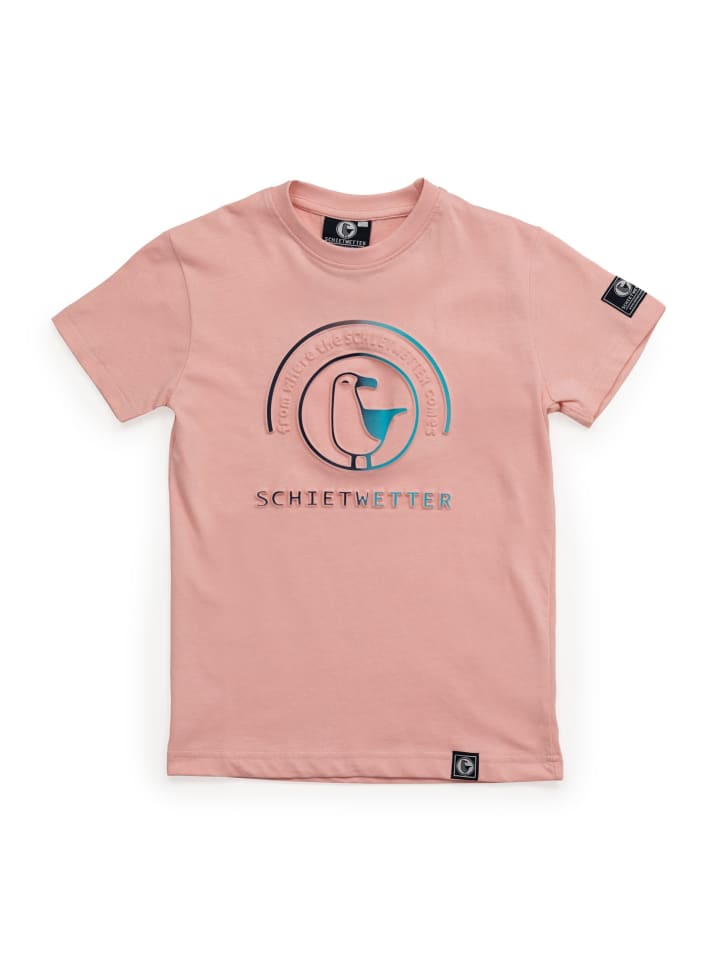 Jungen T-Shirt Luca 3D-Druck in pink-azuro