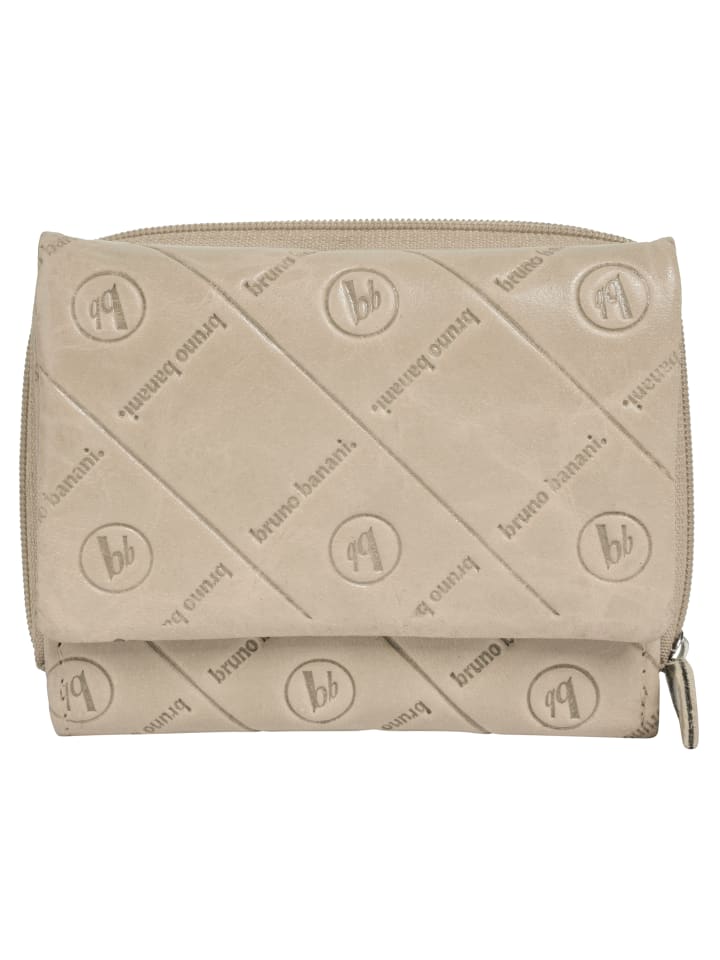 Geldbörse echt Leder in beige