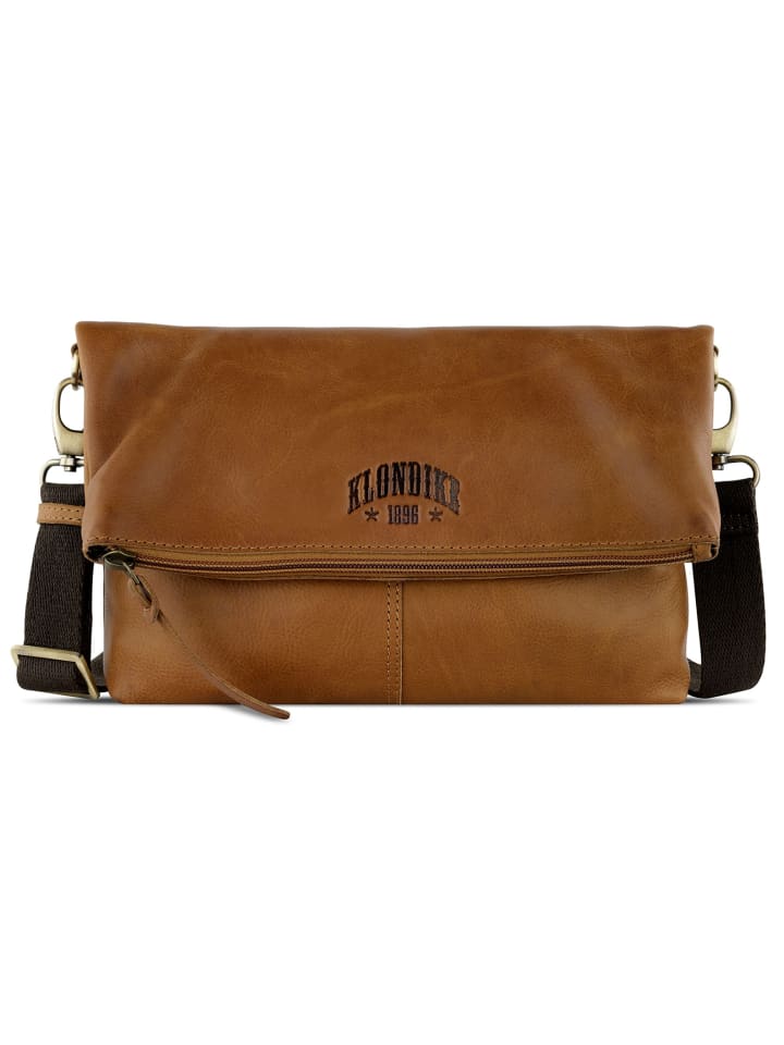 Rush Jessica Umhängetasche Leder 26 cm cognac