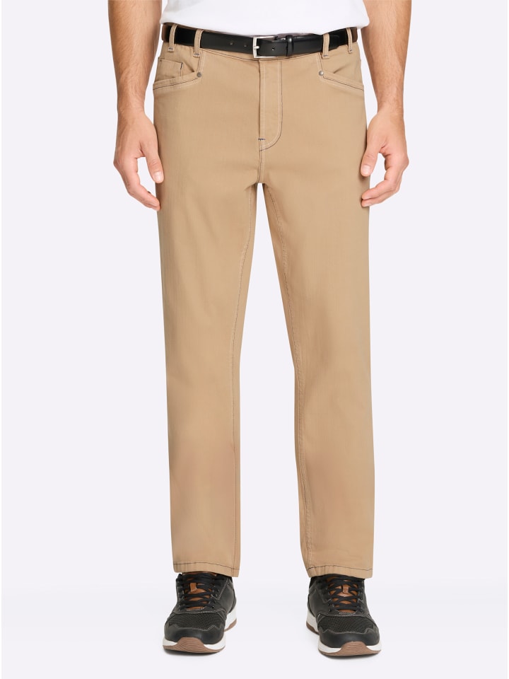 Jeans in camel