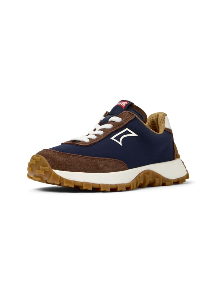 Sneaker " Drift Trail " in Blue Brown