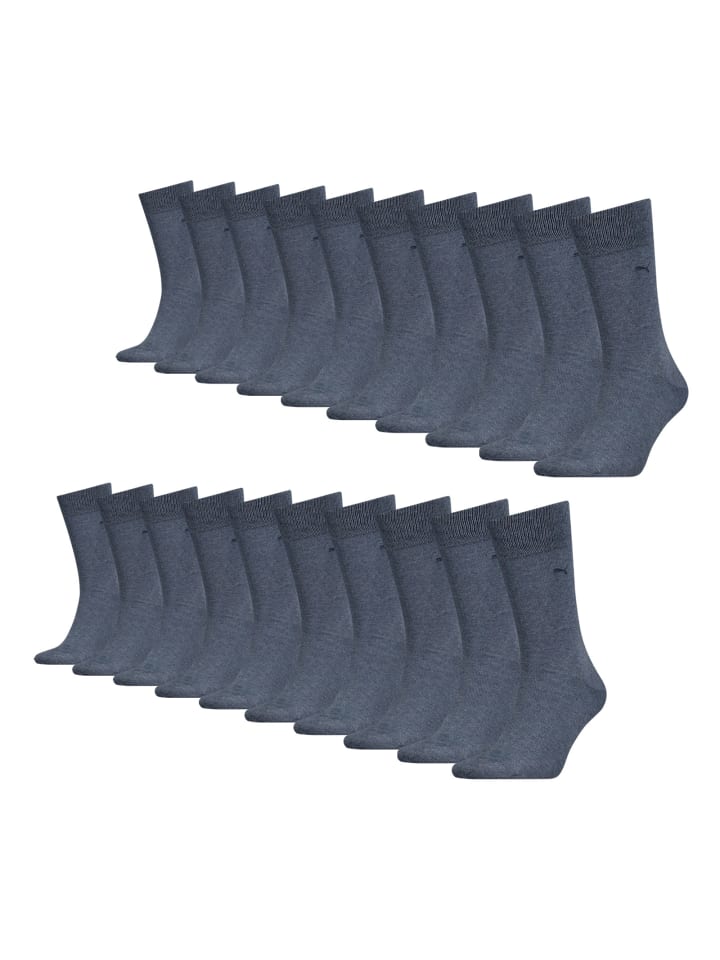 10 Paar Classic Socks in Blau