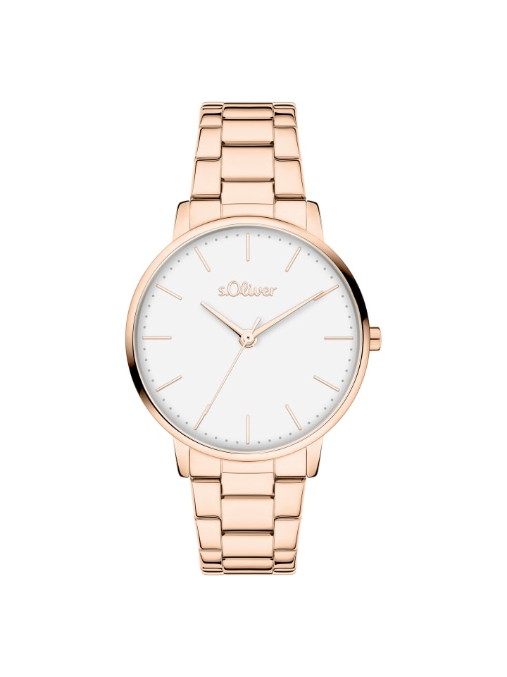 Armbanduhr Modern Basics in roségold