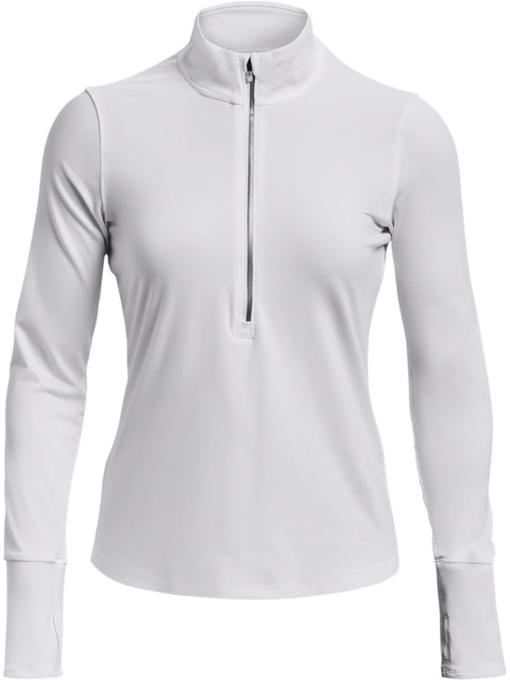 Longsleeve "Launch Pro Half Zip" in Weiß