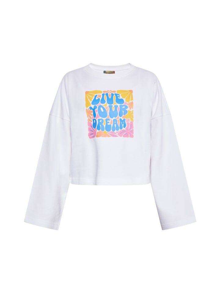 Damen Sweatshirt in Weiss