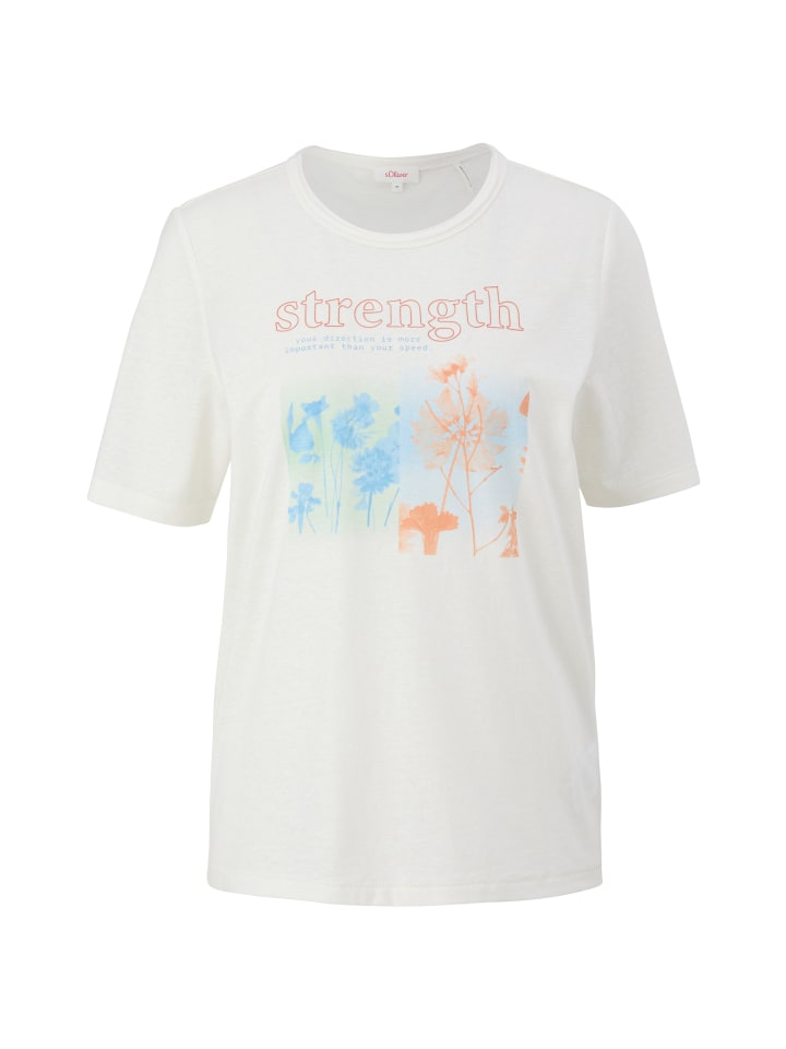 T-Shirt in 02D0_ecru