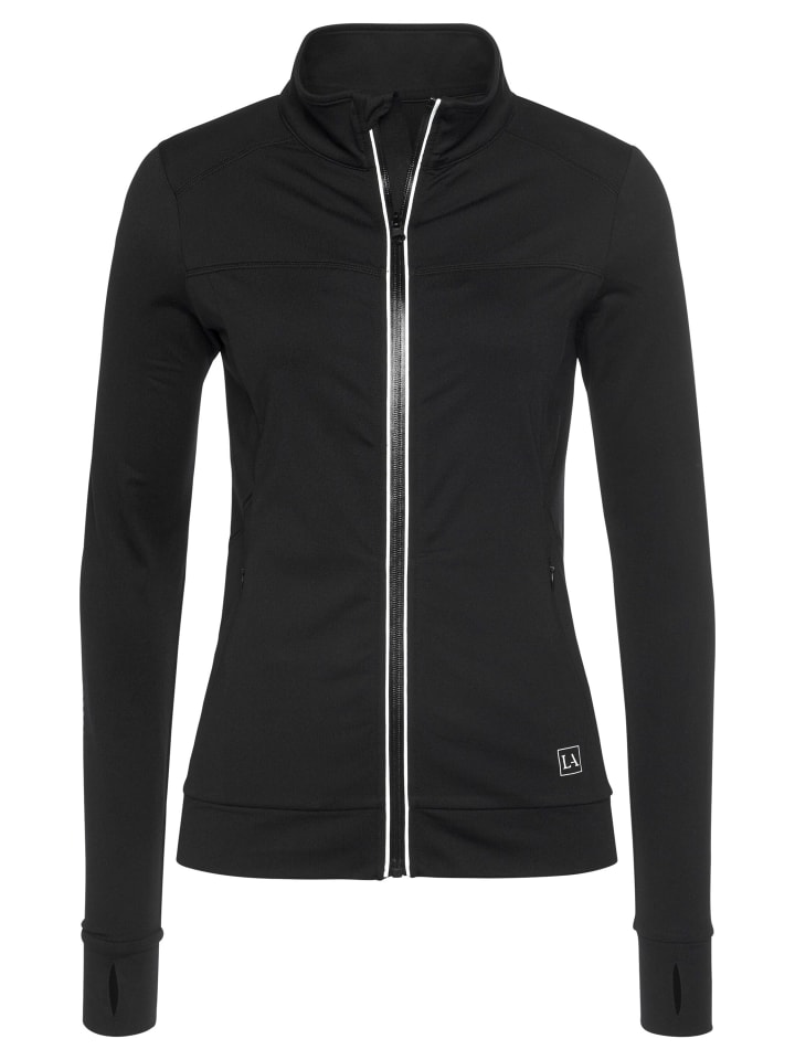 Laufjacke in schwarz