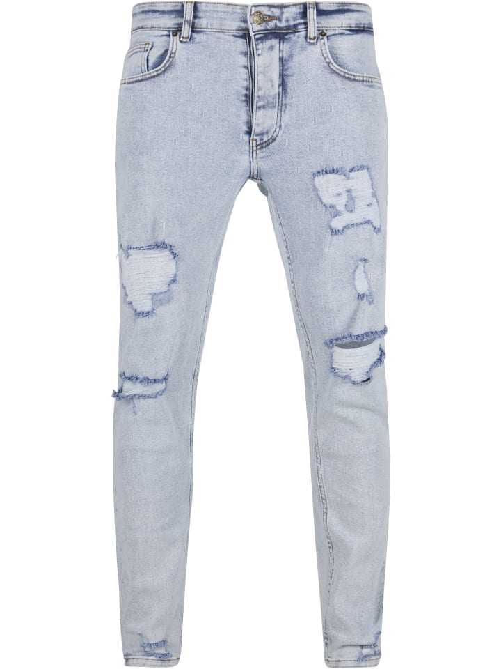 Tapered Jeans in blue