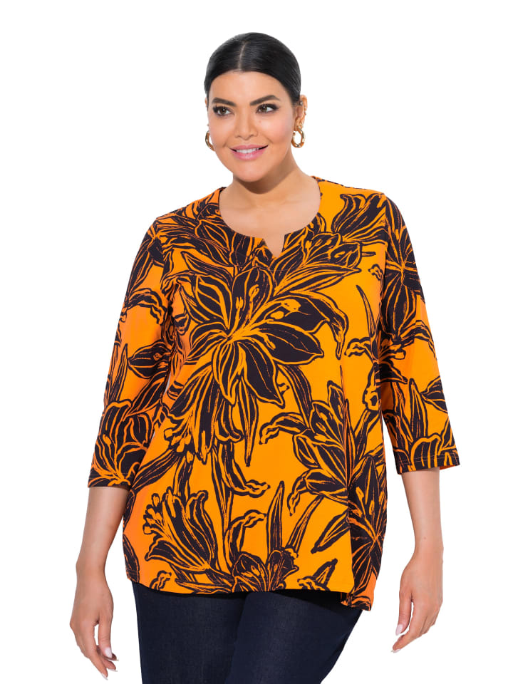 Shirt in clementine